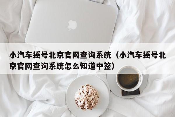 小汽车摇号北京官网查询系统（小汽车摇号北京官网查询系统怎么知道中签）