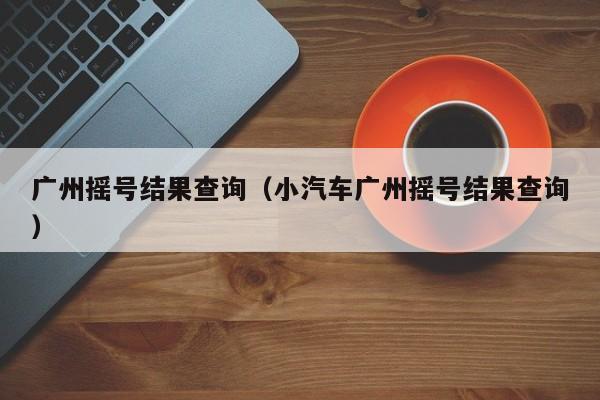 广州摇号结果查询（小汽车广州摇号结果查询）