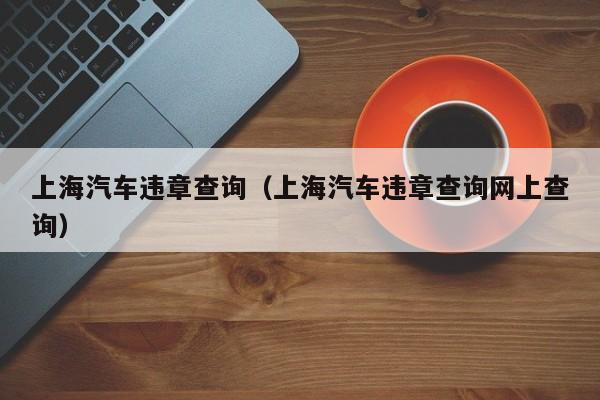 上海汽车违章查询（上海汽车违章查询网上查询）